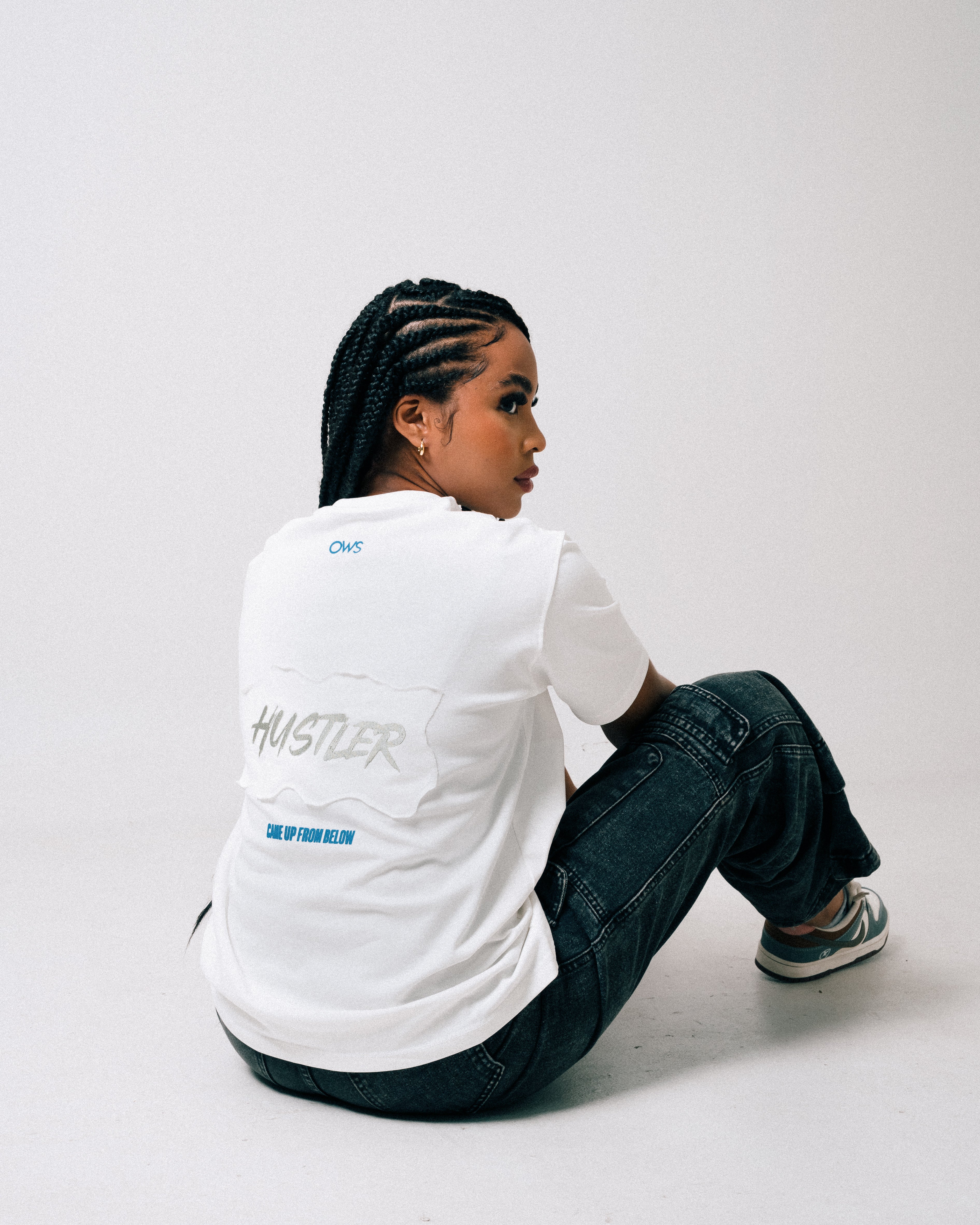 HUSTLER PATCH TEE