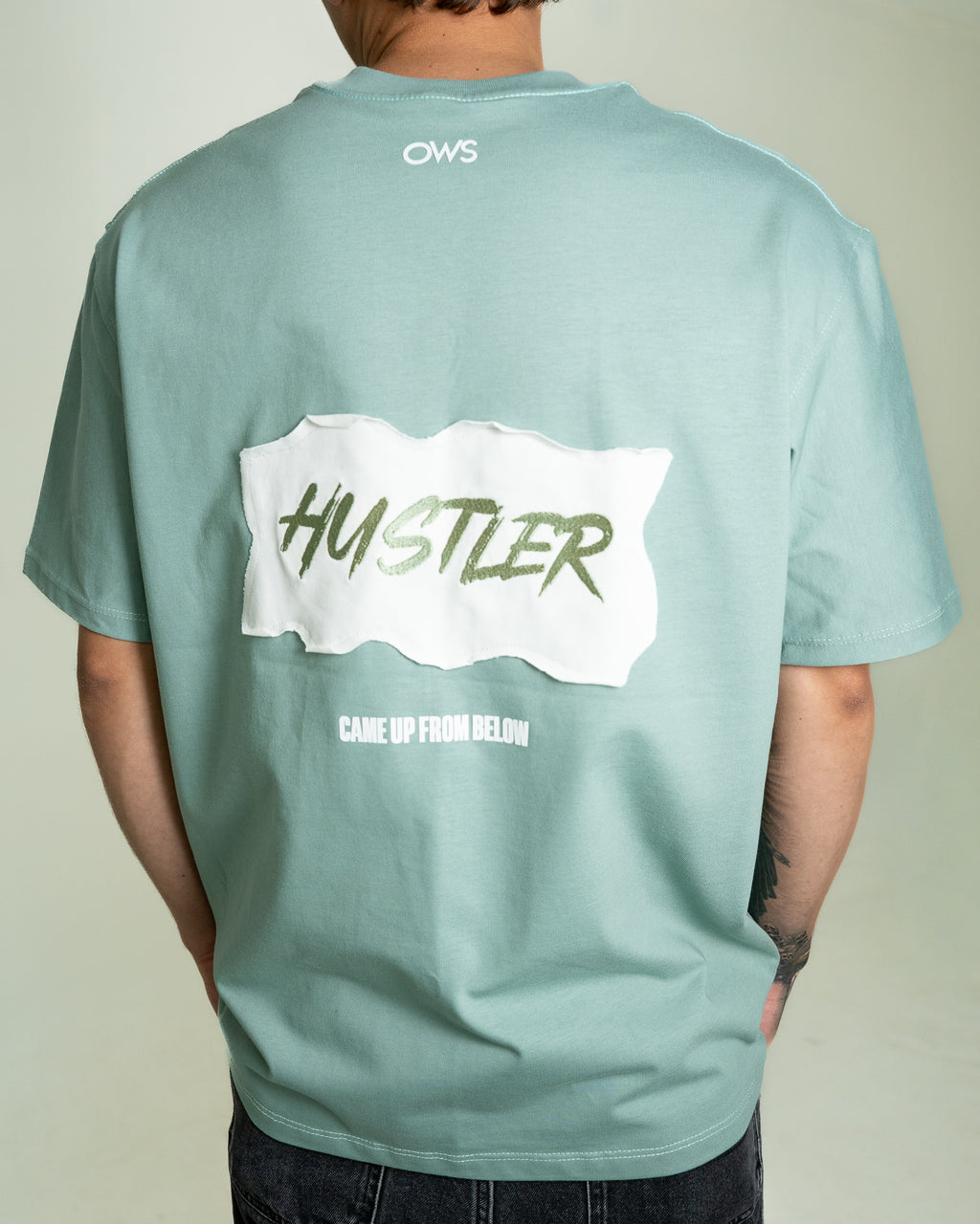 HUSTLER PATCH TEE